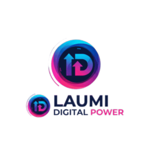 logotipo de empresa digital de marketing Laumi Digital Power